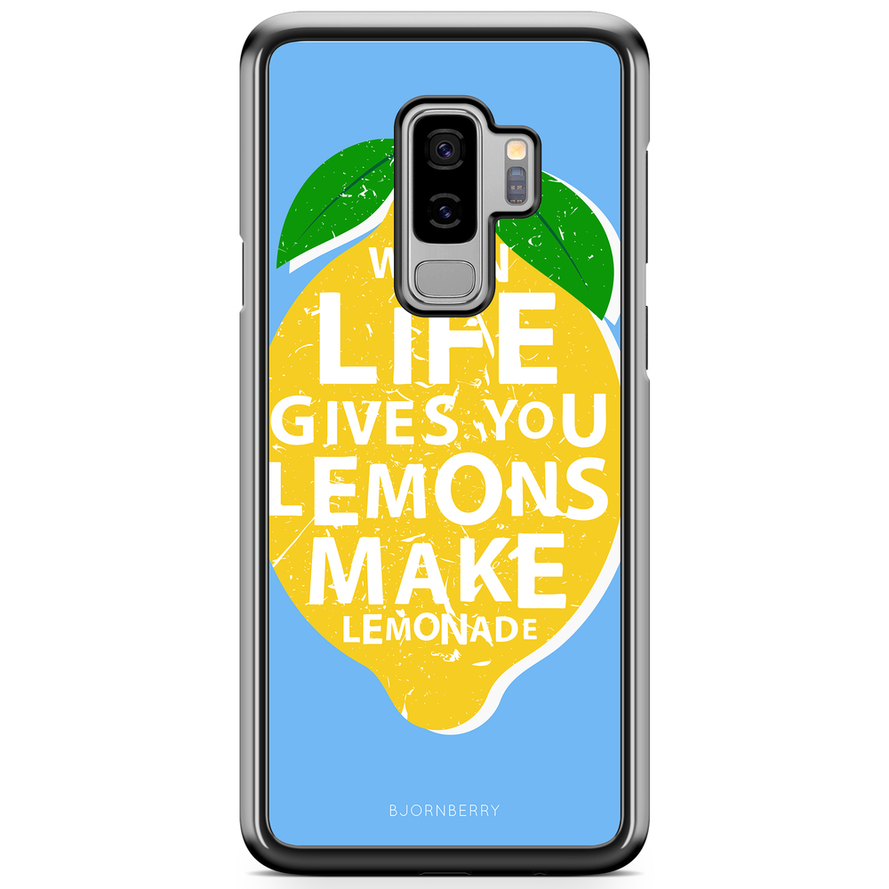 Samsung Galaxy S9 Plus Case - Lemon Quote
