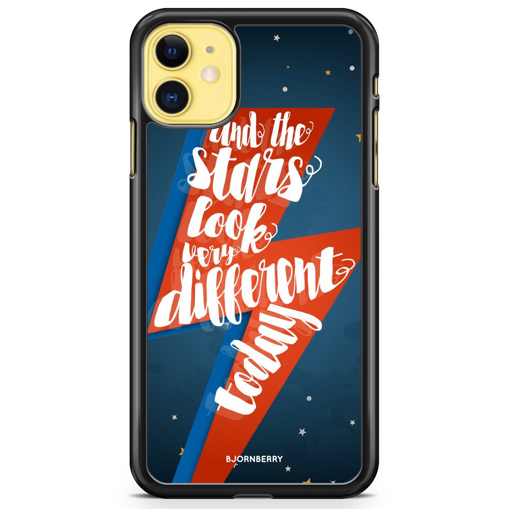 iPhone 11 Case - Bowie text