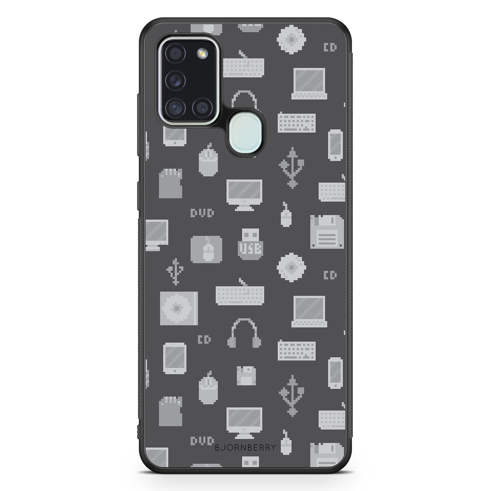 Samsung Galaxy A21s Case - Pixel Art Computer