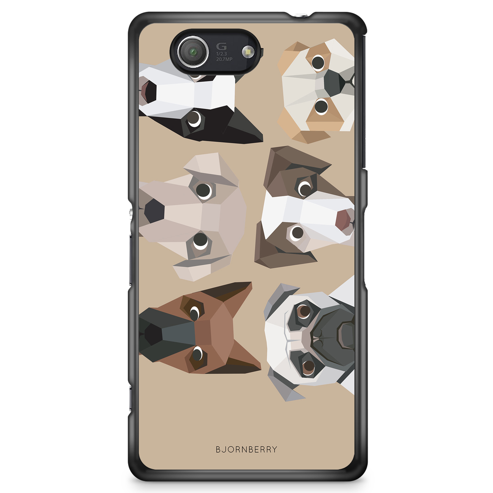 Sony Xperia Z3 Compact Case - Cute Dogs