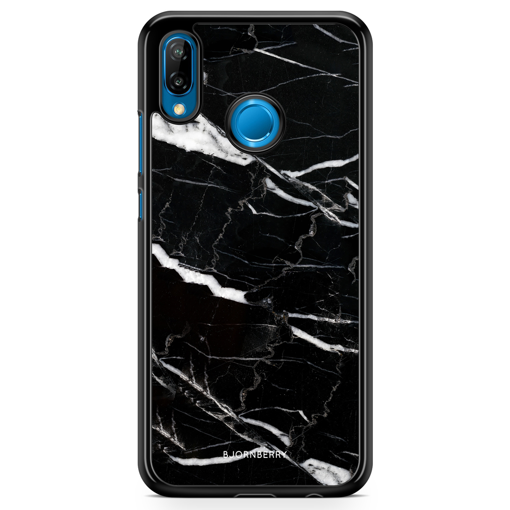 Huawei P20 Lite Case - Black Marble