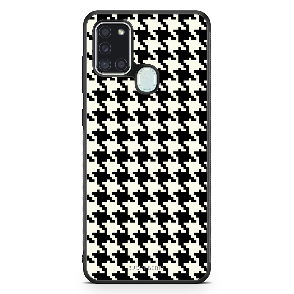 Samsung Galaxy A21s Case - Houndstooth