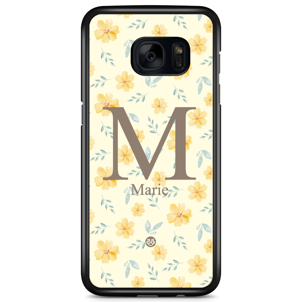 Samsung Galaxy S7 Case Custom - AWAKEN - Golden Bloom