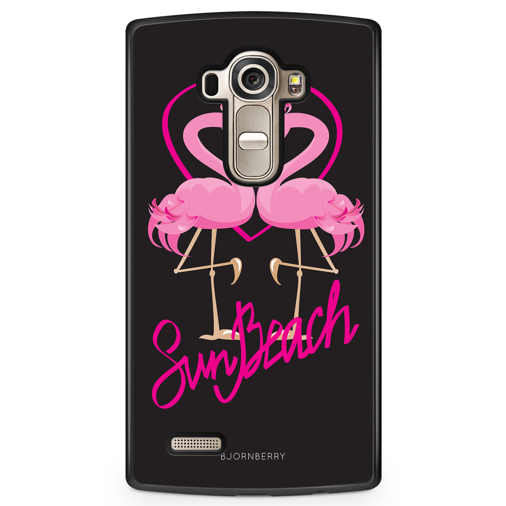 LG G4 Case - Sun Beach Flamingo