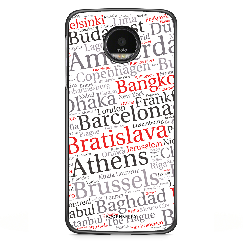 Motorola Moto G5S Plus Case - City Names