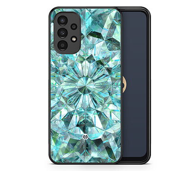 Samsung Galaxy A13 Skal - Gröna Kristaller