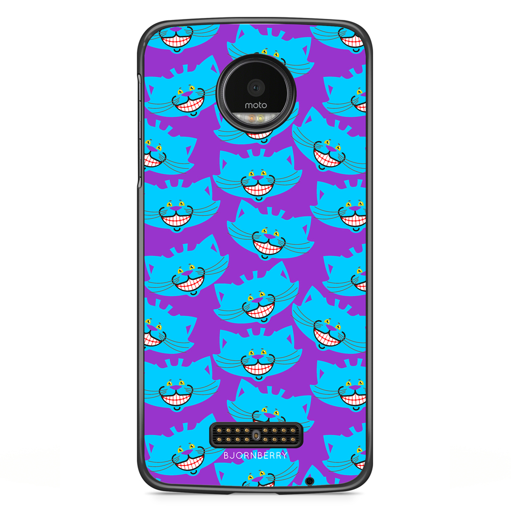 Motorola Moto Z Case - Blue Cats