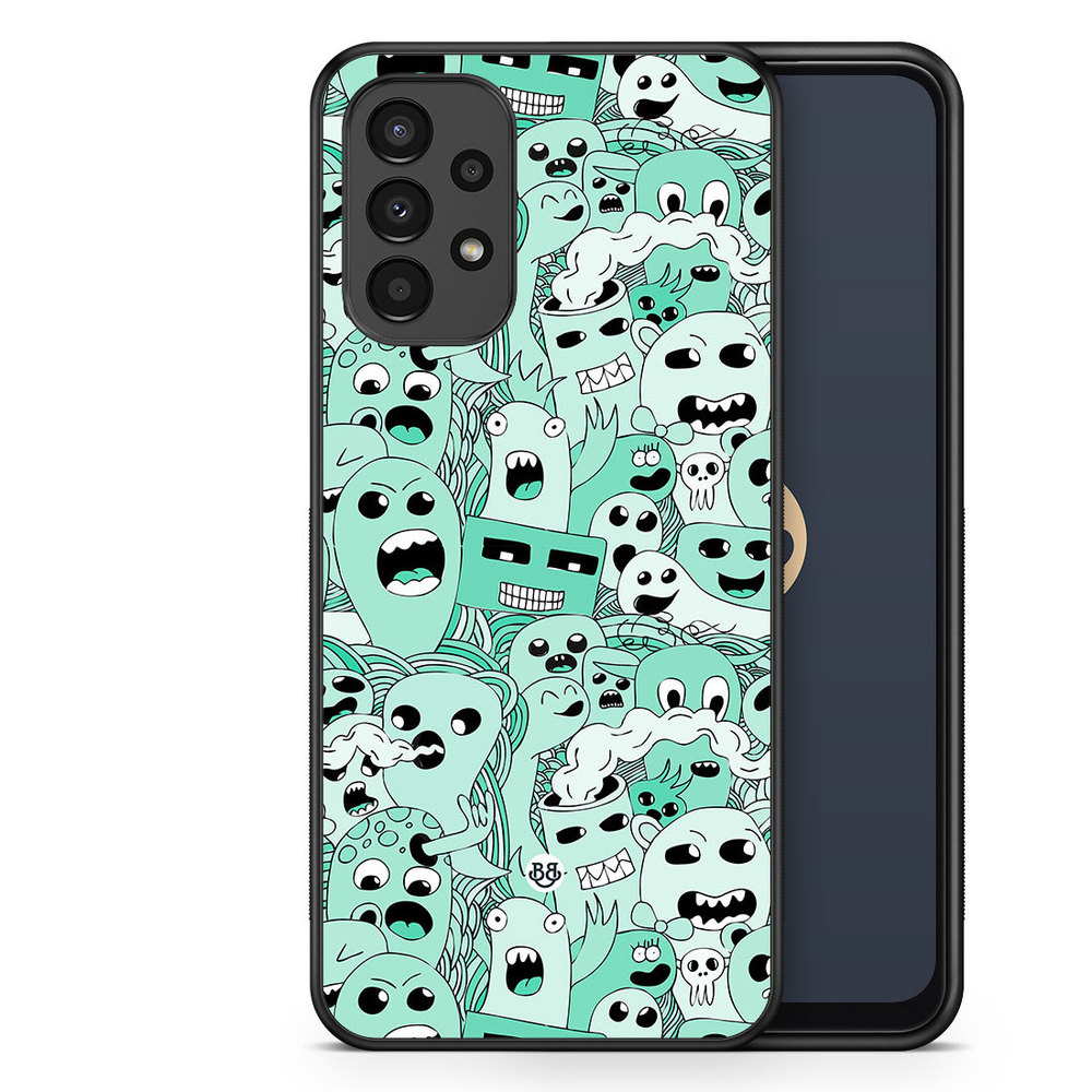 Samsung Galaxy A13 Skal - Ghost Pattern
