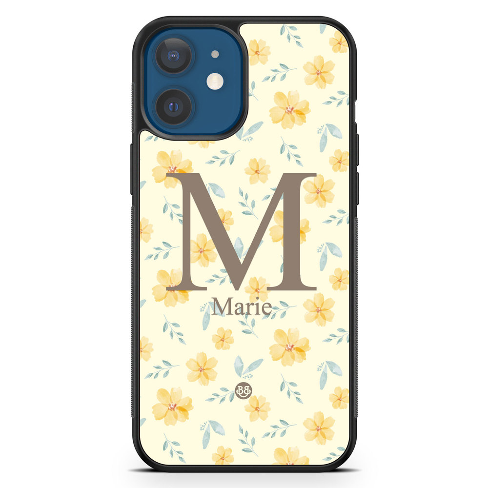 iPhone 12 Mini Custom Case - AWAKEN - Golden Bloom