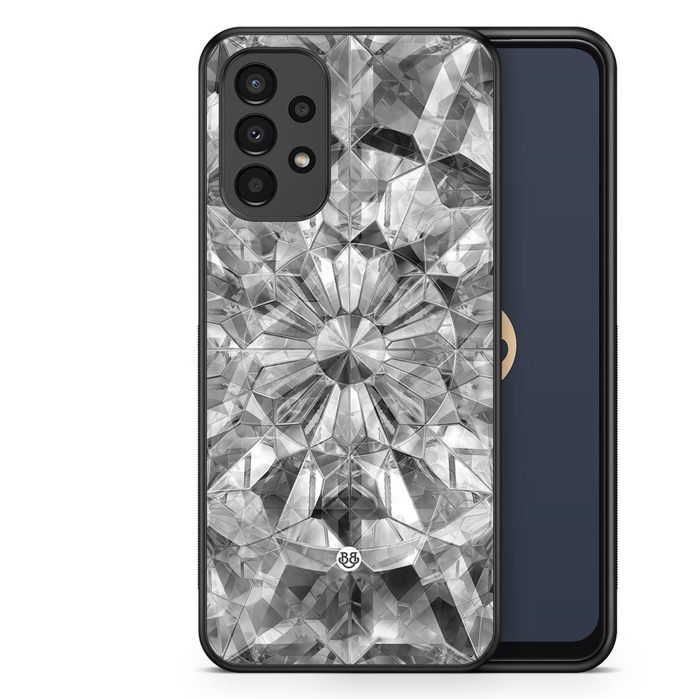 Samsung Galaxy A13 Case - Grey Crystals