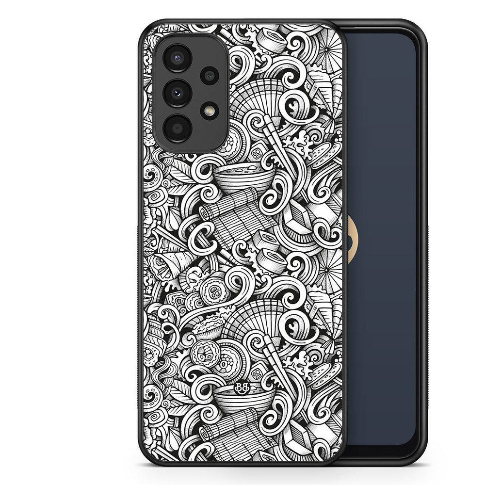 Samsung Galaxy A13 Case - Japanese Pattern
