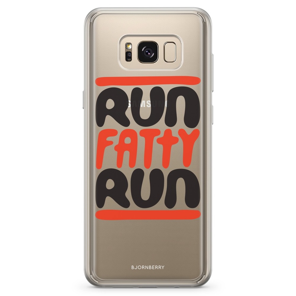 Samsung Galaxy S8 Fashion Skal - Run Fatty Run | Mobilskal & Mobilfodral BJORNBERRY