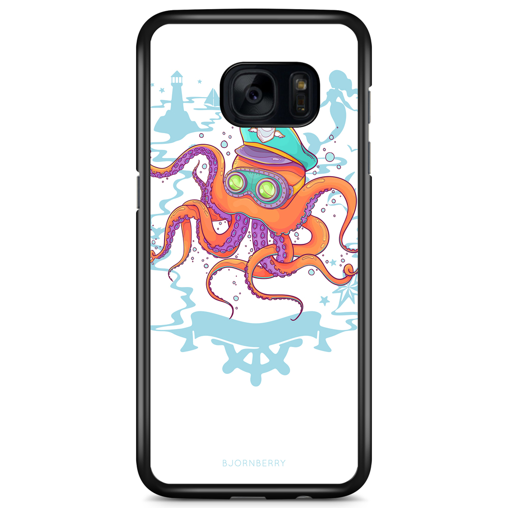 Samsung Galaxy S7 Case - Captain Octopus