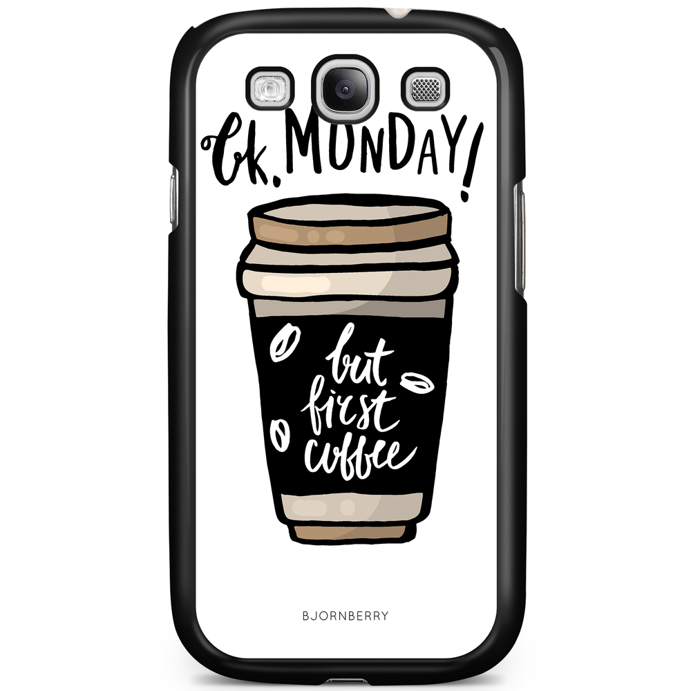 Samsung Galaxy S3 Mini Case - But First Coffee