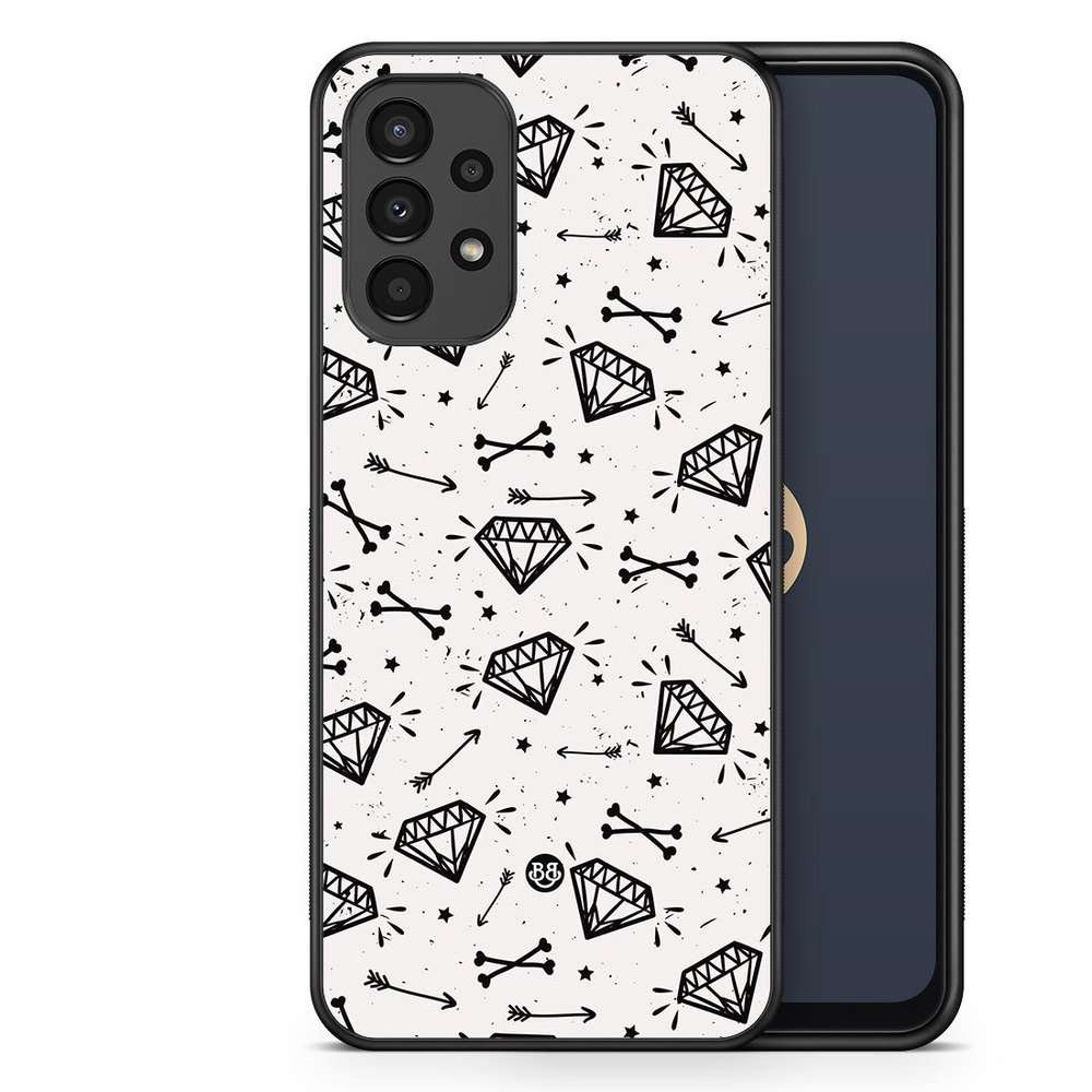Samsung Galaxy A13 Case - Diamond Pattern