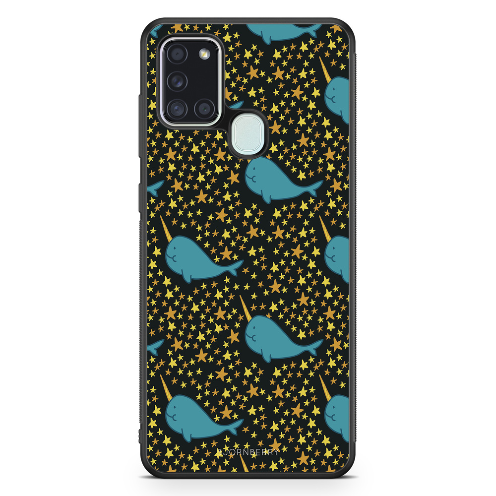Samsung Galaxy A21s Case - Narwhals