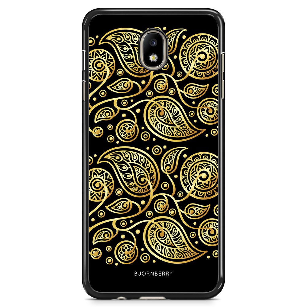 Samsung Galaxy J7 (2017) Case - Gold Flowers