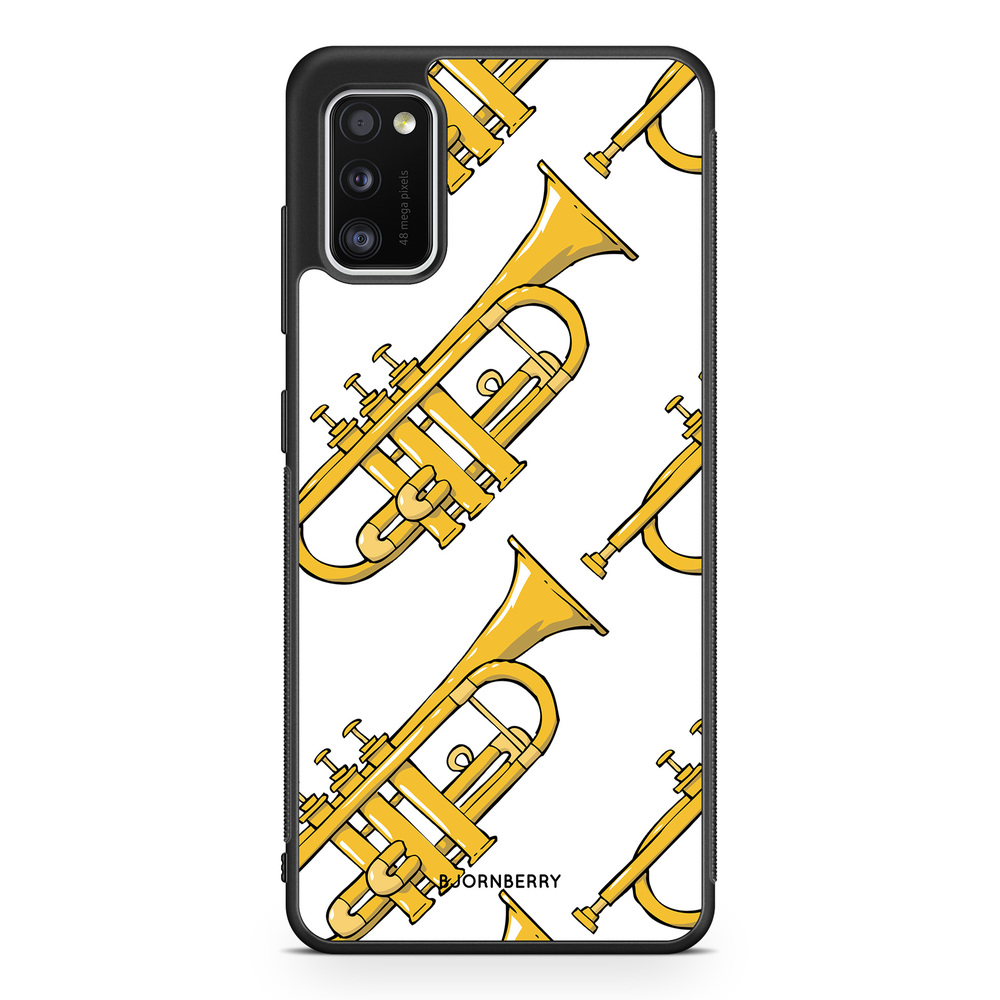 Samsung Galaxy A41 Case - Trumpet Pattern