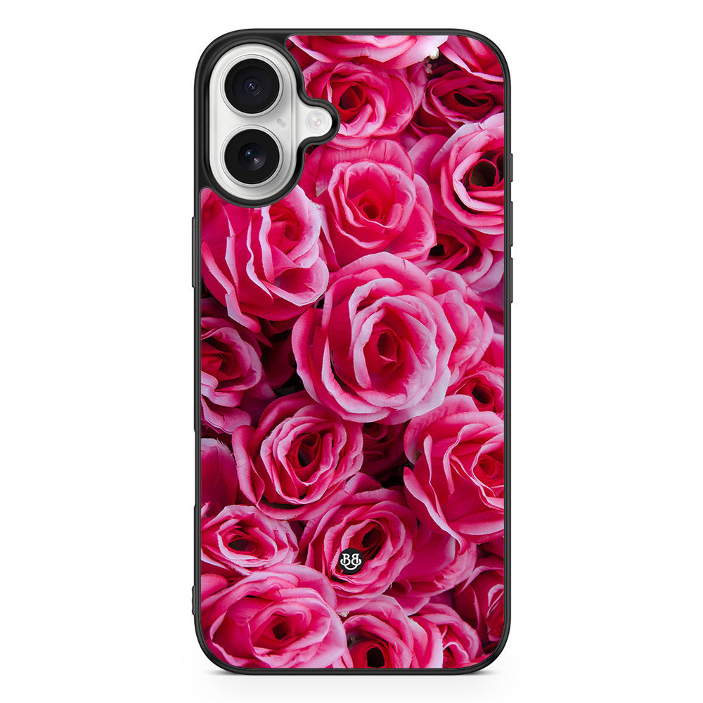 iPhone 16 Plus Case - Red Roses