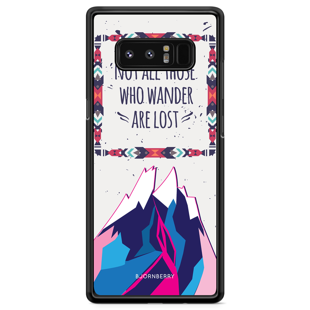 Samsung Galaxy Note 8 Case - Wander Quote