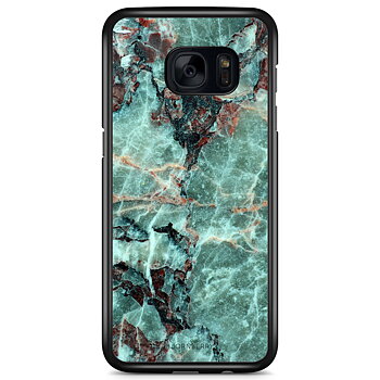 Samsung Galaxy S7 Case - Green Marble