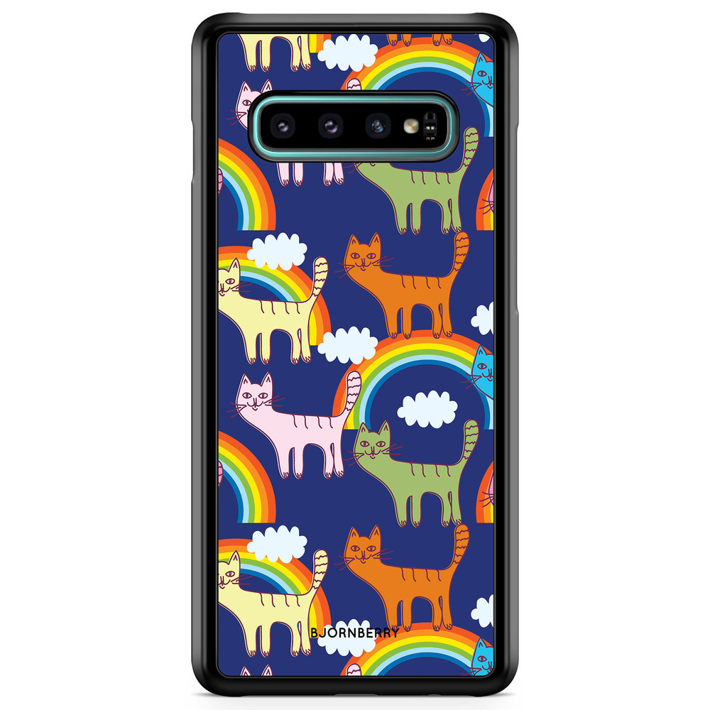 Samsung Galaxy S10 Plus Case - Cats & Rainbows