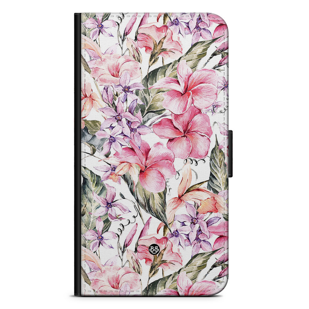 OnePlus 10T Wallet Case - Watercolor Flowers