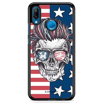 Huawei P20 Lite Case - USA Skull