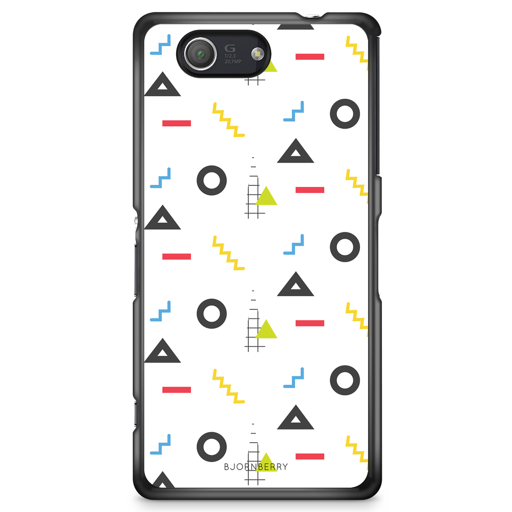 Sony Xperia Z3 Compact Case - 80s Pattern
