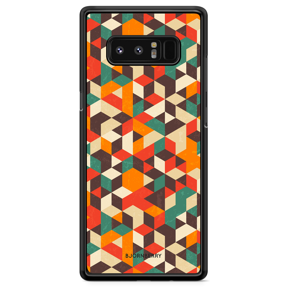 Samsung Galaxy Note 8 Case - Retro Geometric