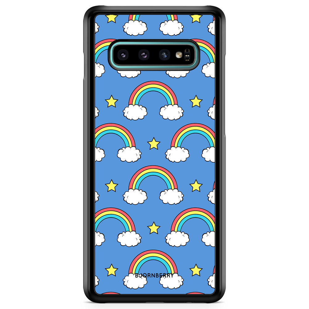 Samsung Galaxy S10 Plus Case - Rainbow Pattern