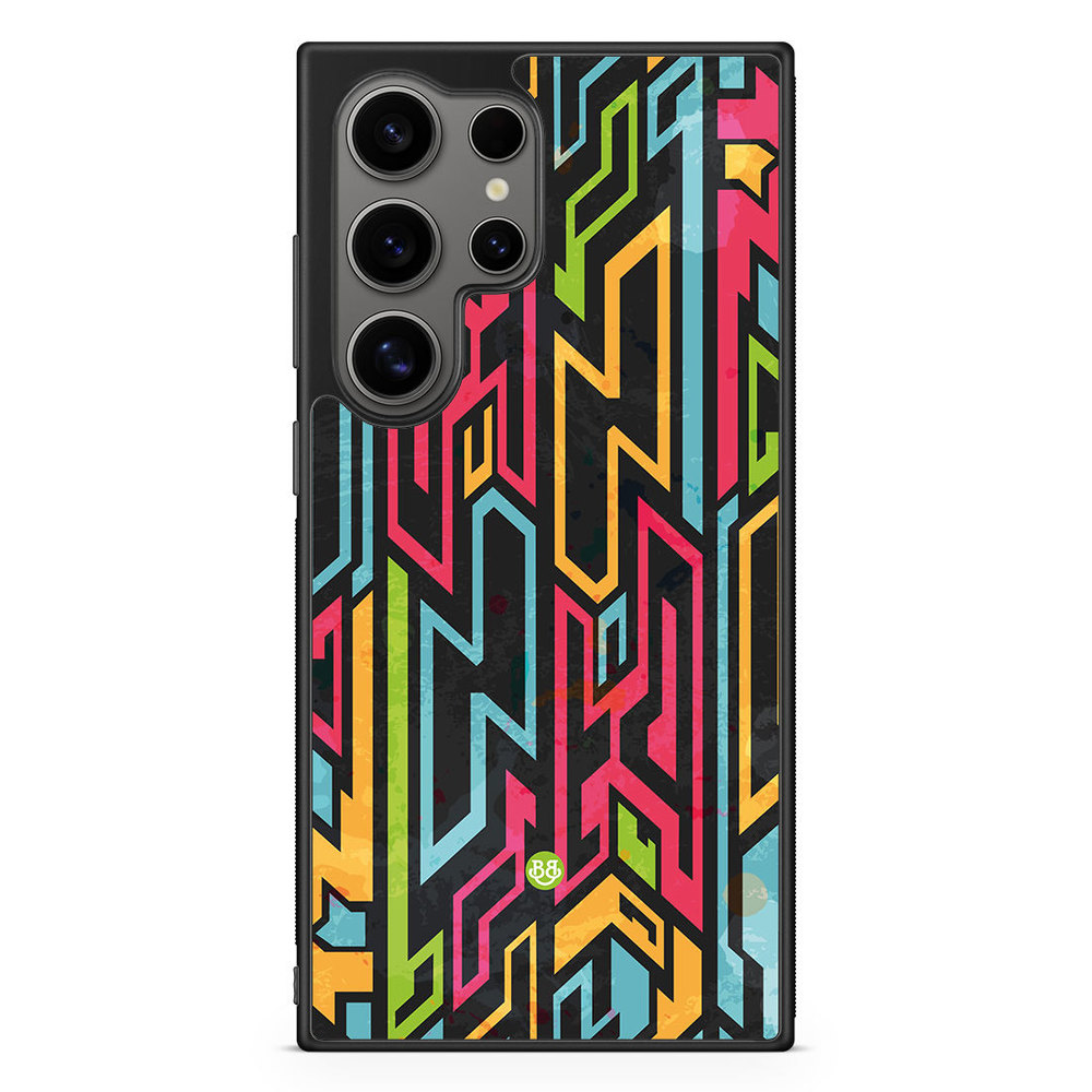 Samsung Galaxy S24 Ultra Case - Colored Tribal