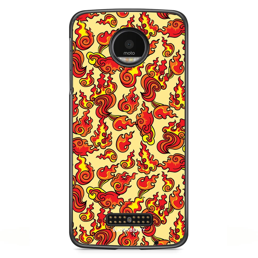 Motorola Moto Z Case - Fire