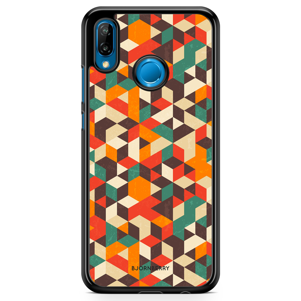 Huawei P20 Lite Case - Retro Geometric