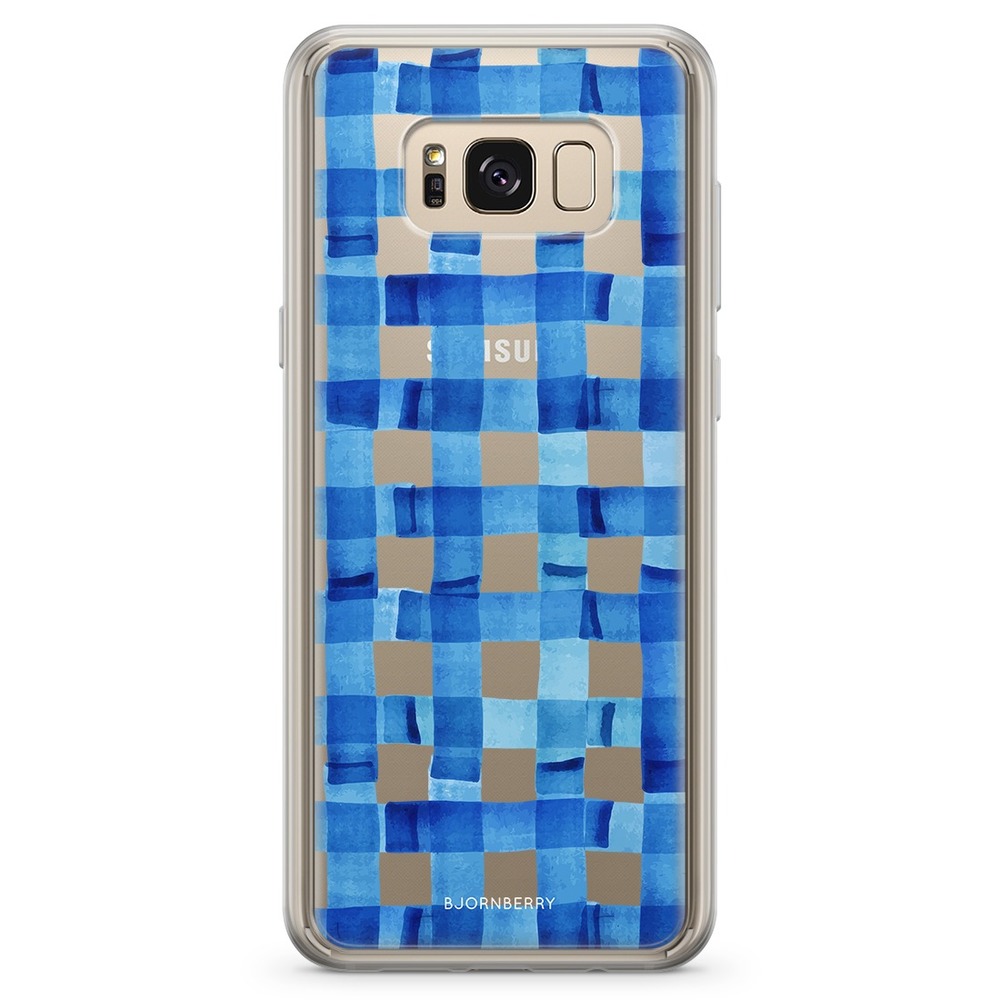 Samsung Galaxy S8 Fashion Case - Blue Stripes