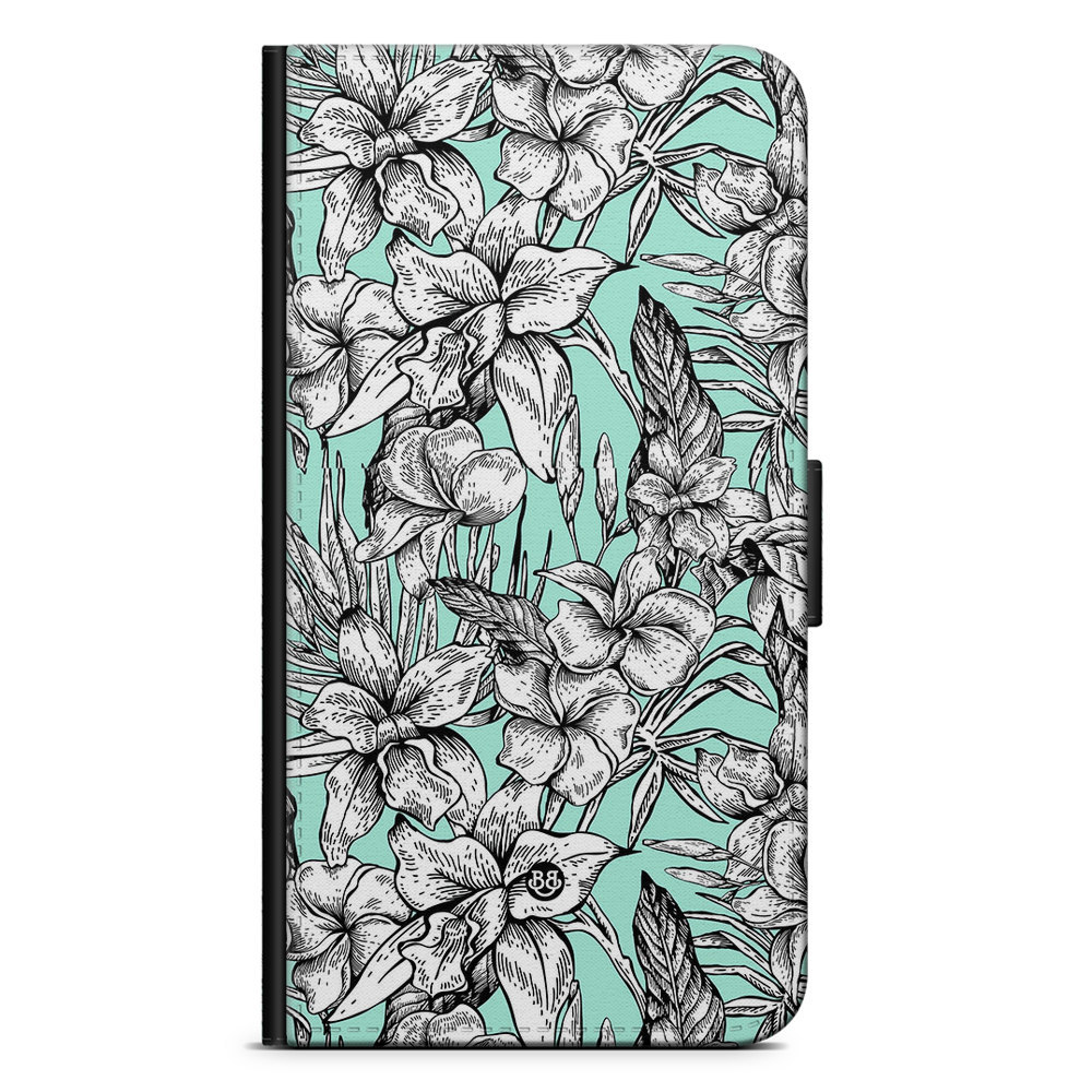 OnePlus 10T Wallet Case - Vintage Floral