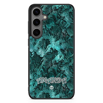 Samsung Galaxy S24 Plus Custom Skal - Green Name
