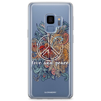 Samsung Galaxy S9 Fashion Skal - Love and peace