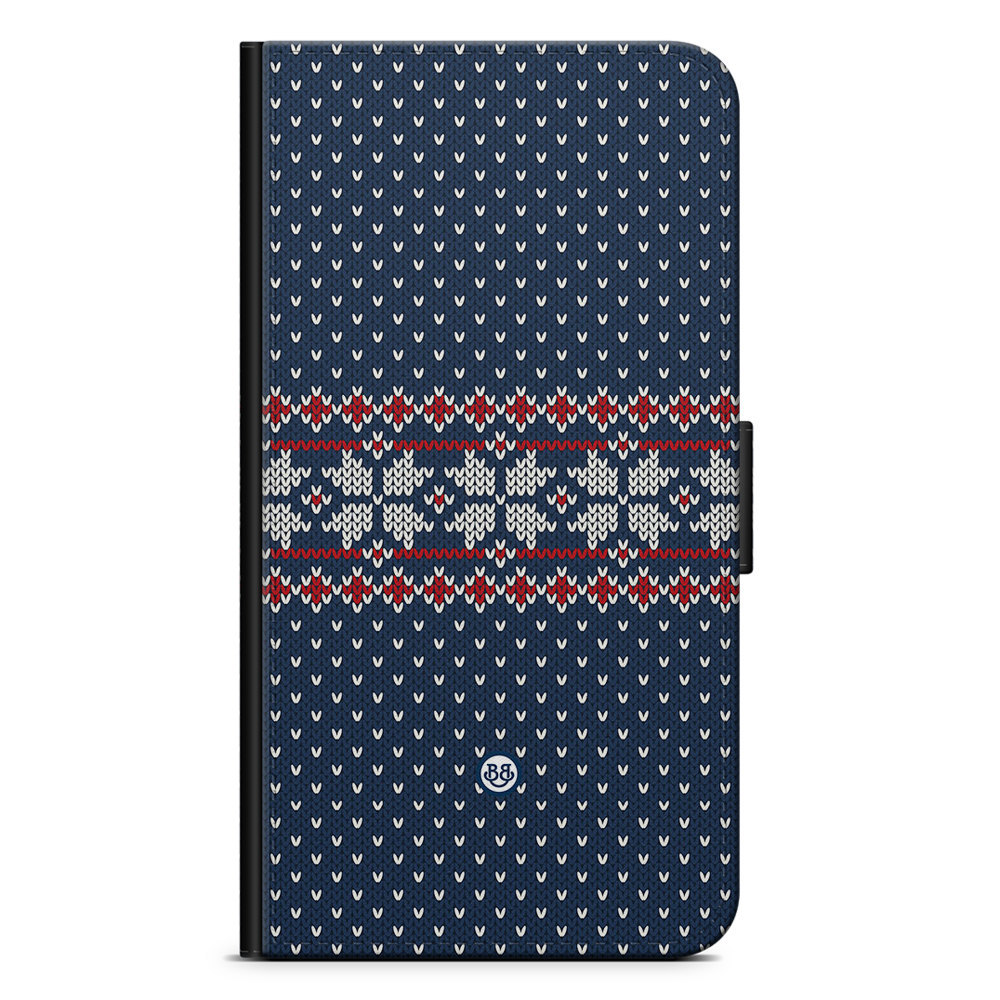 Sony Xperia 1 IV Wallet Case - Knitted Xmas