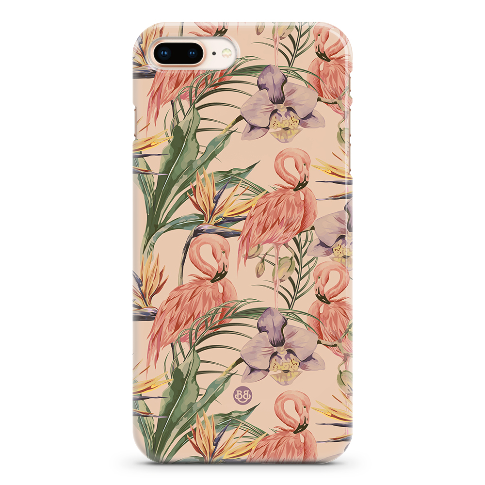 iPhone 6 Plus/6s Plus Premium Case - Flamingos