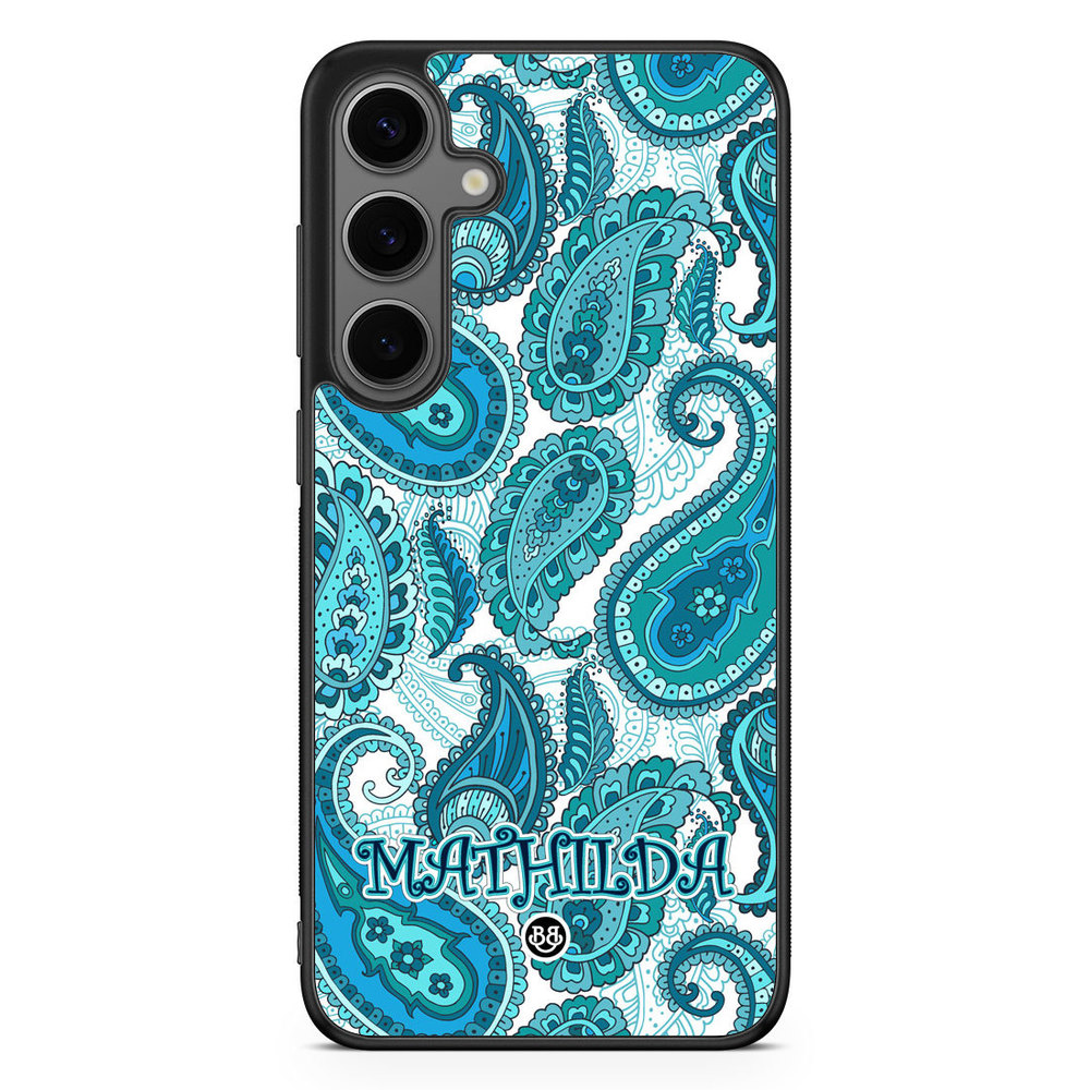 Samsung Galaxy S24 Plus Custom Skal - Paisley Name