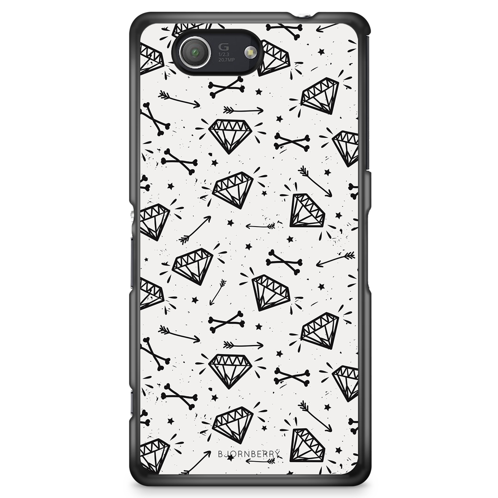 Sony Xperia Z3 Compact Case - Diamond Pattern