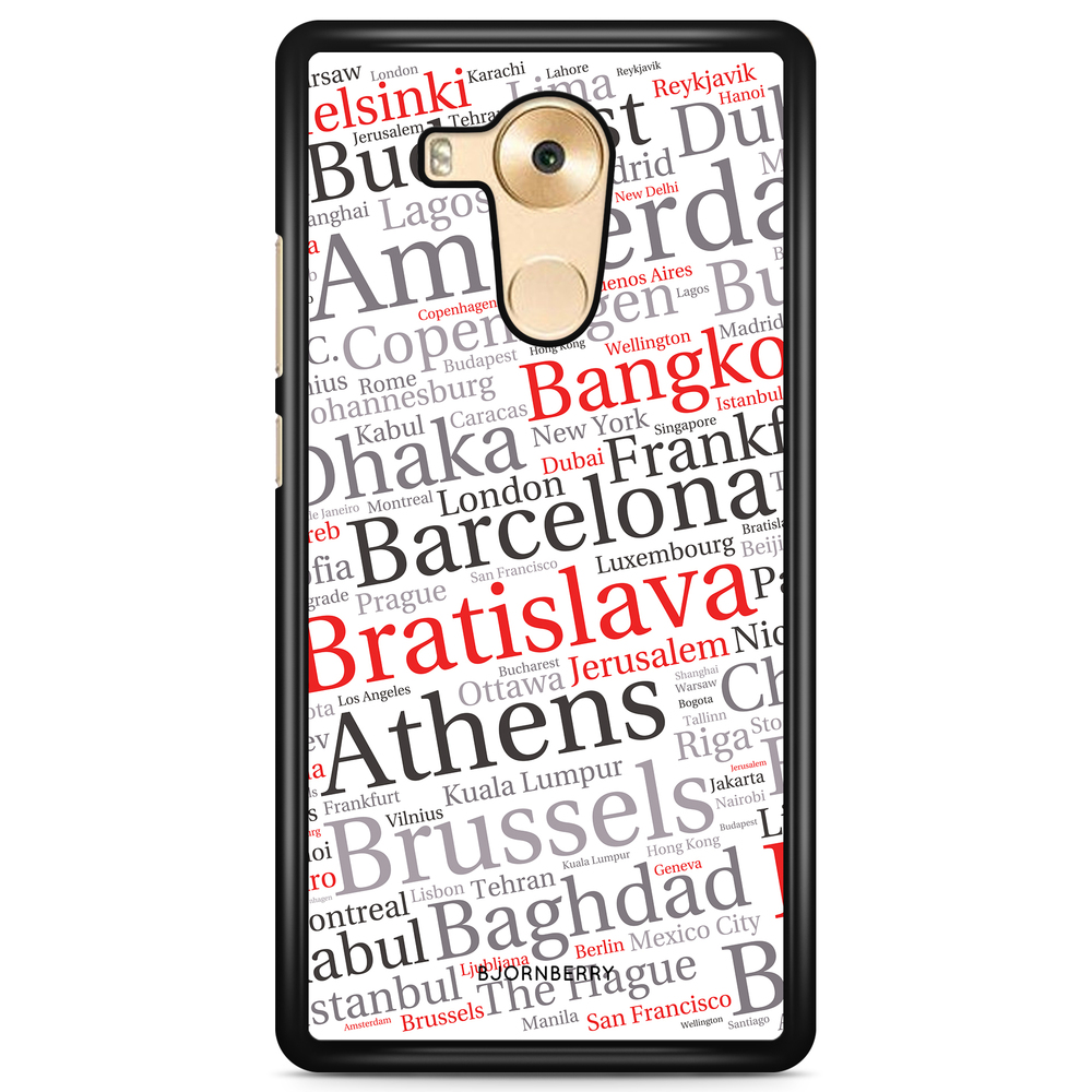 Huawei Mate 8 Case - City Names