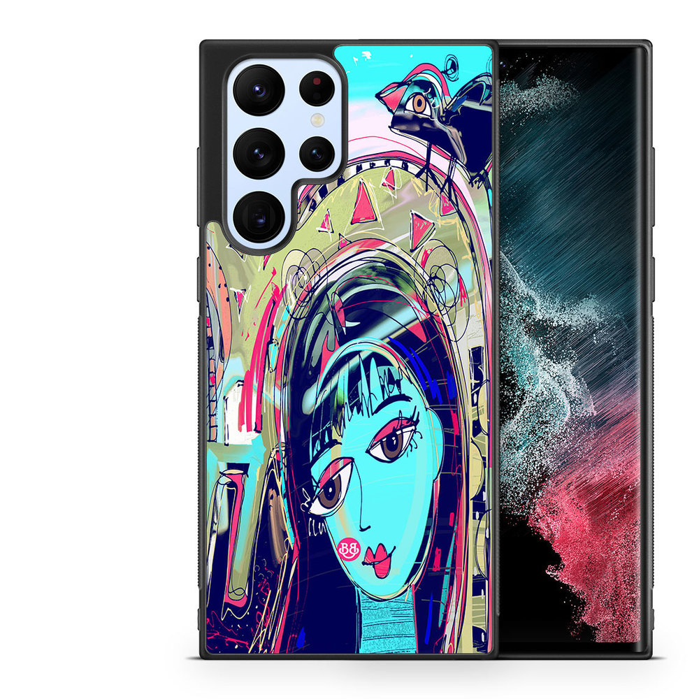 Samsung Galaxy S22 Ultra 5G Case - Abstract Cat