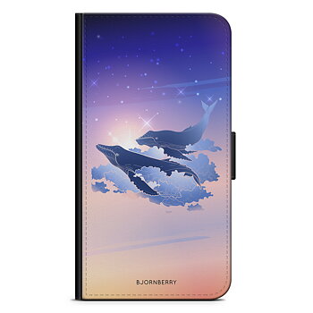 Samsung Galaxy S6 Edge Wallet Case - Flying Whales