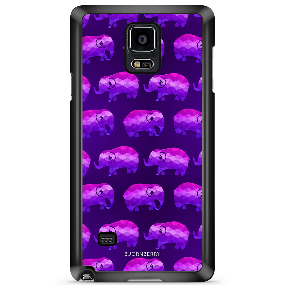 Samsung Galaxy Note 4 Case - Purple Elephant