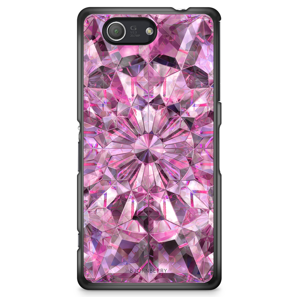 Sony Xperia Z3 Compact Case - Pink Crystals