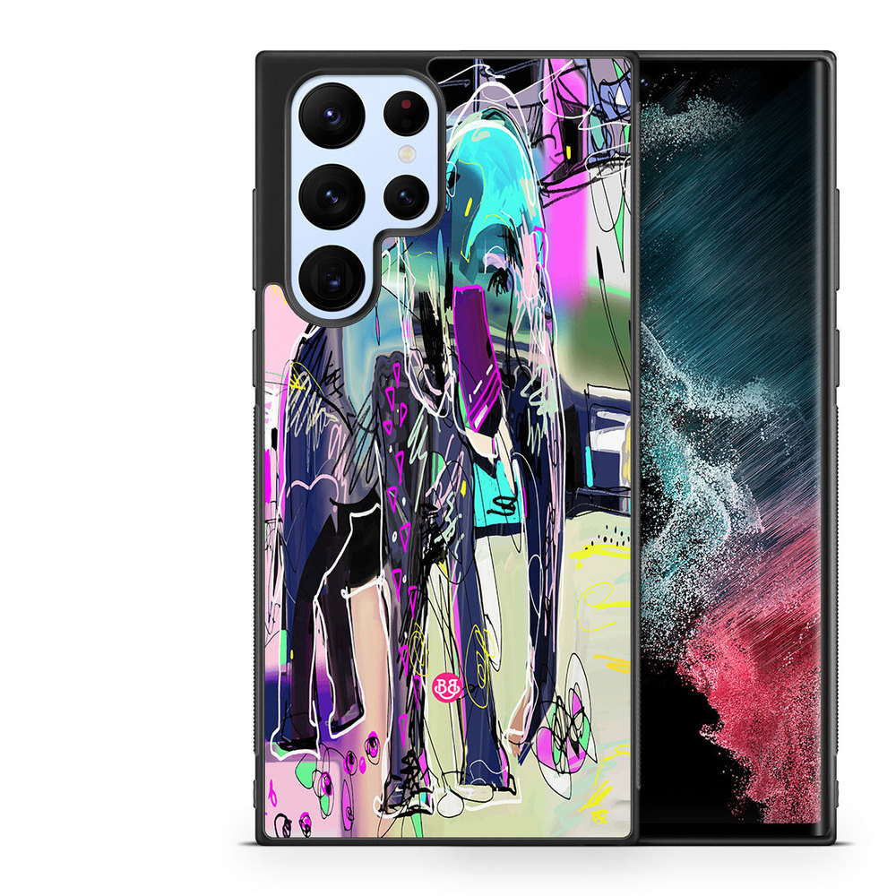 Samsung Galaxy S22 Ultra 5G Skal - Abstrakt Elefant