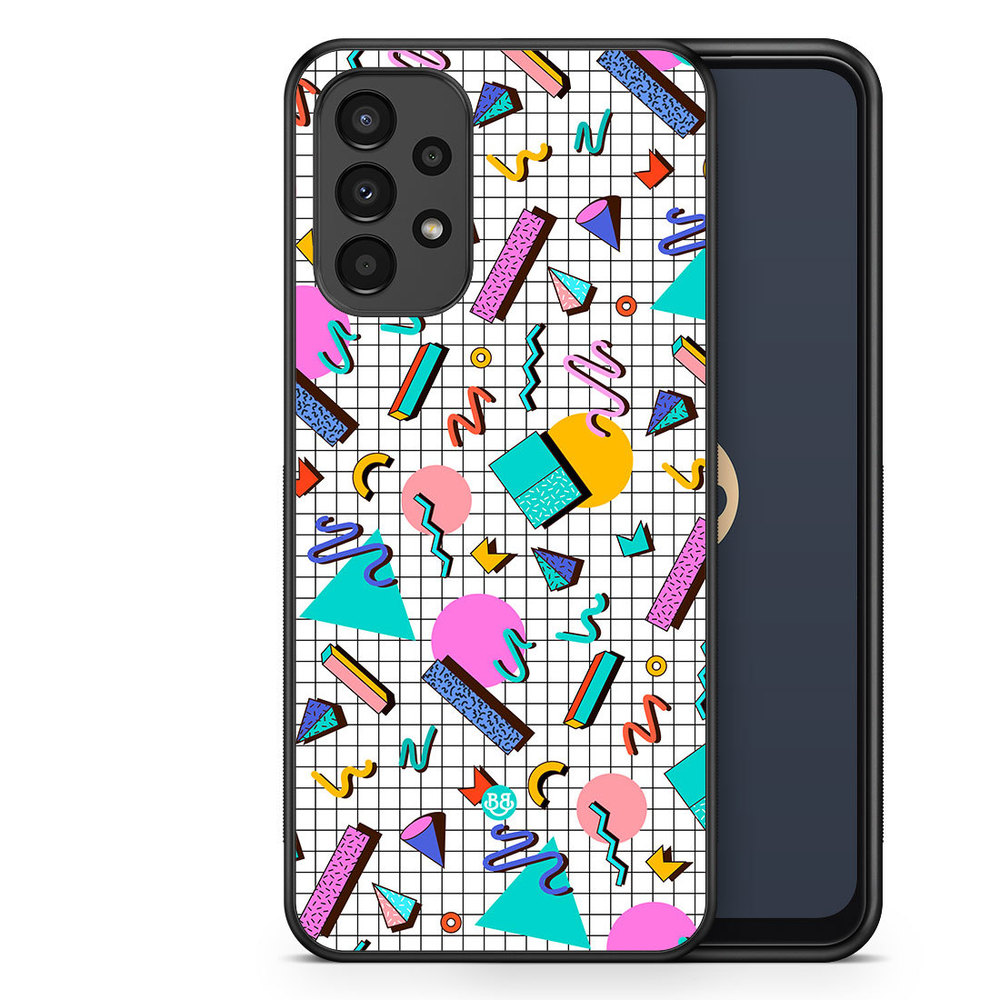 Samsung Galaxy A13 Case - 80s Pattern