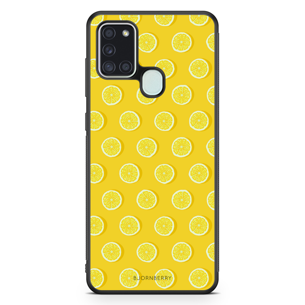 Samsung Galaxy A21s Case - Lemon Pattern